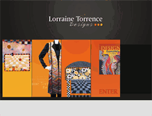 Tablet Screenshot of lorrainetorrence.com